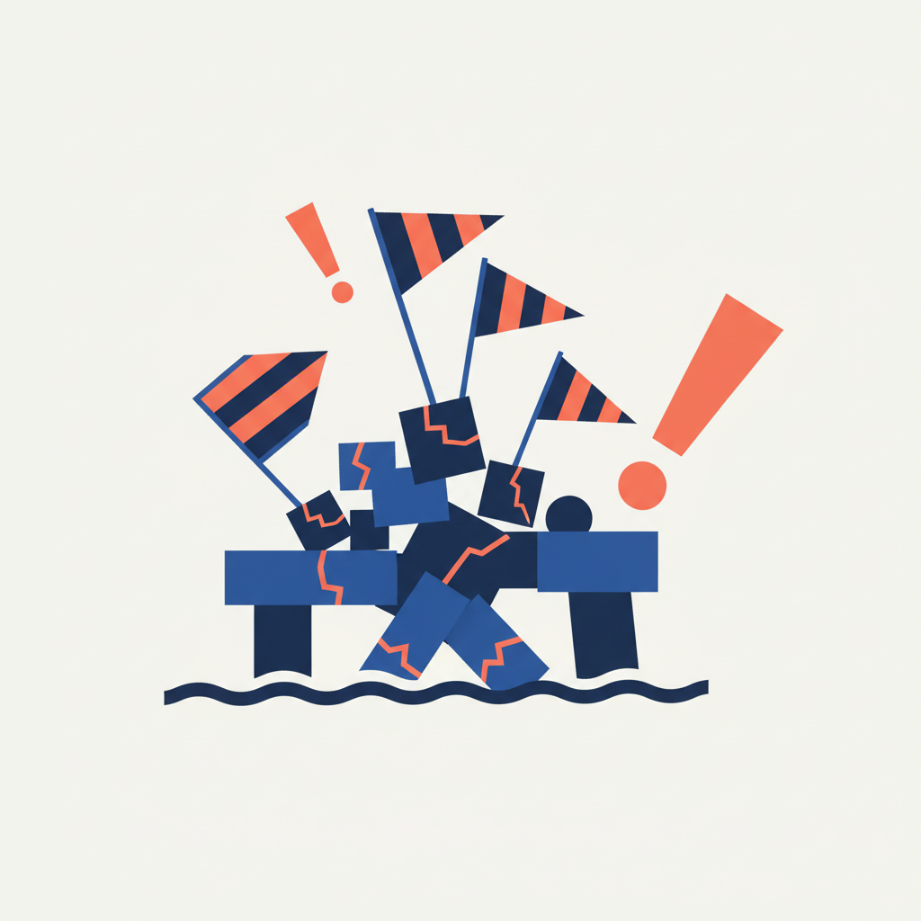 Attention aux drapeaux rouges ! ! !