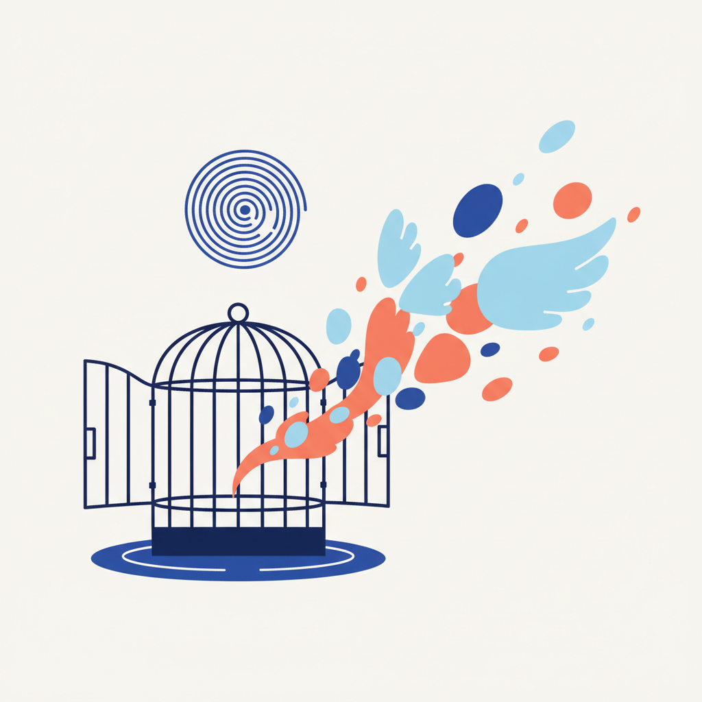 La sérénité est liberté émotionnelle