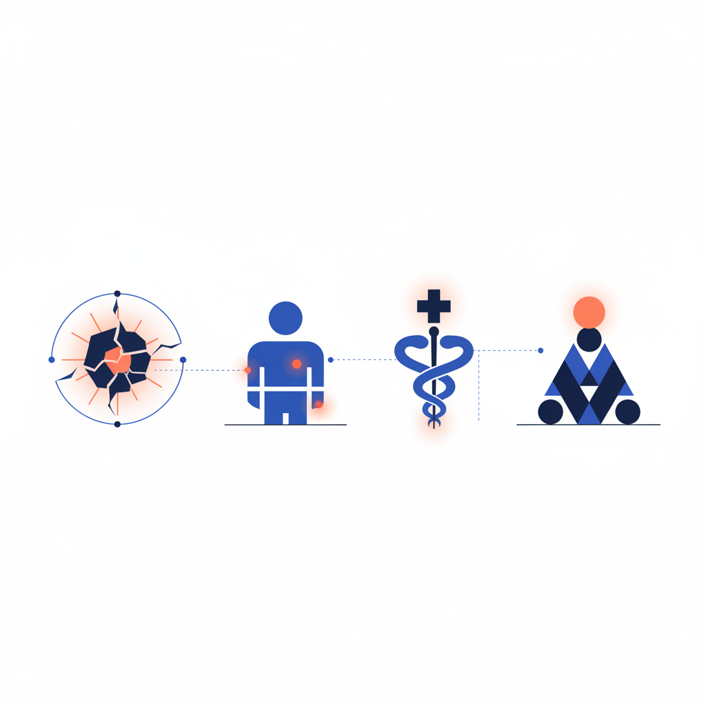 LA TETRALOGIE : MALADIE - MALADE - MEDECIN - BIEN PORTANT : 1